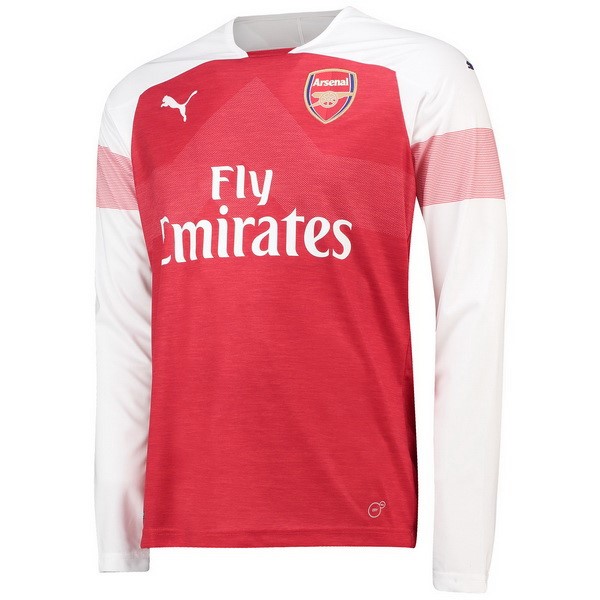 Camiseta Arsenal Primera ML 2018-2019 Rojo